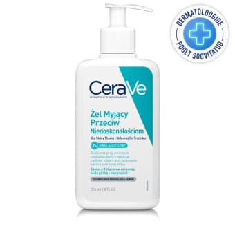 CeraVe Blemish Control pesugeel rasusele ja aknekalduvusega nahale 236 ml