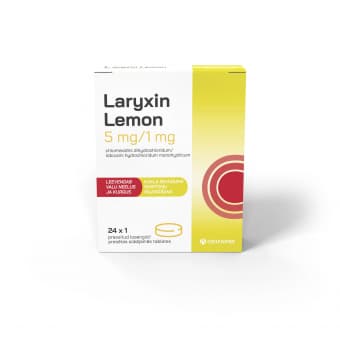 LARYXIN LEMON PRESSITUD LOSENG 5MG/1MG N24