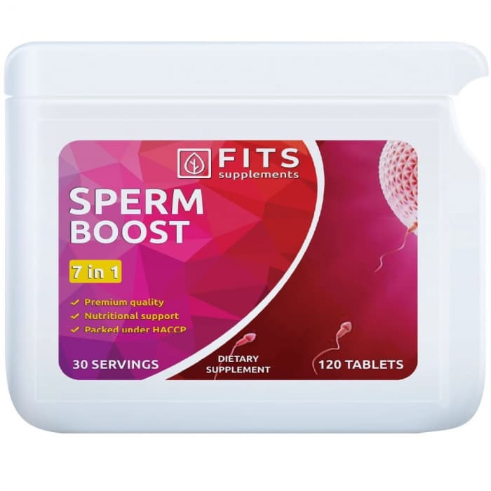 FITS Sperm Boost 7 in 1 kompleks tabletid N120