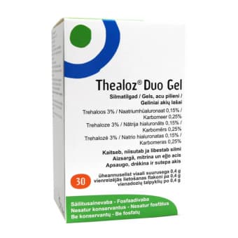 Thea Thealoz Duo гелевые глазные капли N30