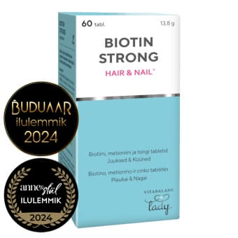 Biotiin Strong Hair&Nail tabletid N60