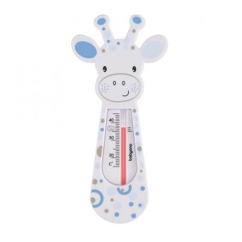 BabyOno Funky Giraffe valge vannitermomeeter beebidele