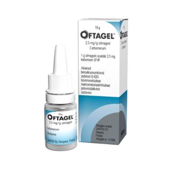 OFTAGEL SILMAGEEL 2.5MG 10 g