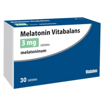 MELATONIN VITABALANS TBL 3MG N30