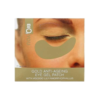 Bio2You Anti-Ageing Eye patch with Gold and Voodoo Lily /Amorphophallus vananemisvastased silmapadjad 10 ml