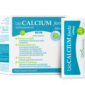 Biofarmacija BioCalcium Forte 600mg N30