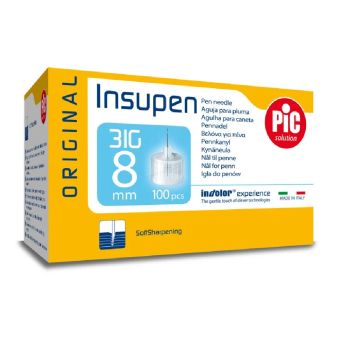 Insuliininõelad Insupen Original 31g 0,25mm 8mm N100