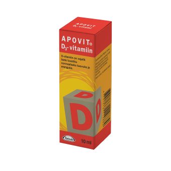 Apovit D-Vitamiin suukaudsed tilgad 10 ml