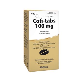 Cofi-Tabs таблетки кофеина 100MG N100