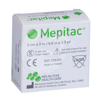 Mepitac пластырь в рулоне 2cmx3m silikoonist N1