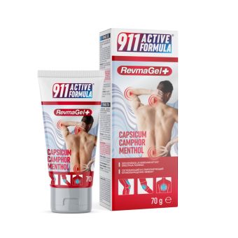 911 Active Formula Revmagel гель с согревающим эффектом 70 г