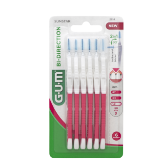 Sunstar Gum Bi-direction hambavahehari 2iN1 1.2mm N6