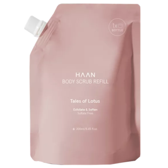 HAAN Body Scrub Refill Tales of Lotus  kehakoorija täitepakend 200 ml