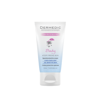 Dermedic Emolient Linum Baby SPF15 специальный крем для лица для детей 50 мл