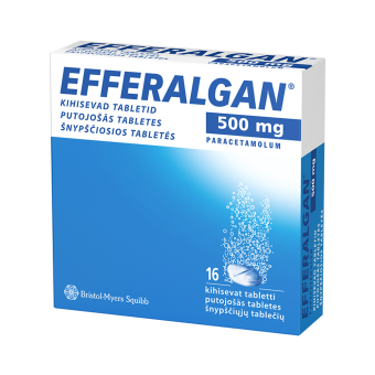 EFFERALGAN KIHISEV TBL 500MG N16