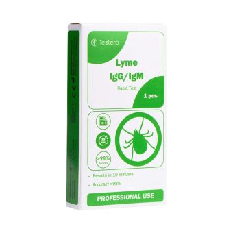 Testera Lyme IgG/IgM borrellioosi kiirtest N1