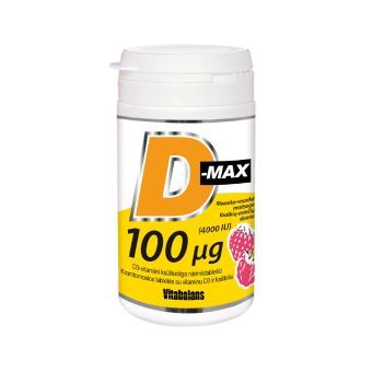 D-Max жевательные витамины 100MCG N90