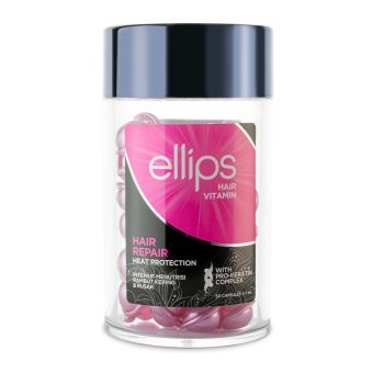 Ellips Hair Repair Pro Keratin pealemääritavad vitamiinid koos keratiiniga kahjustatud juustele N50 1 ml