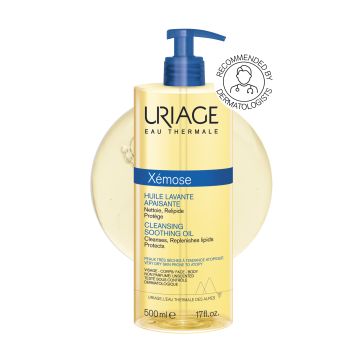 Uriage Xemose Soothing Cleansing успокаивающее очищающее масло 500 мл