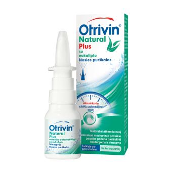 Otrivin Natural Plus спрей для носа с 6 лет 20 мл