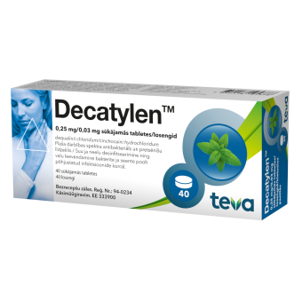 DECATYLEN LOSENG 0.25MG+0.03MG N40