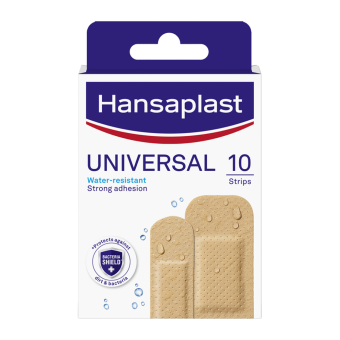 Hansaplast Universal универсальный водостойкий пластырь 10 шт.