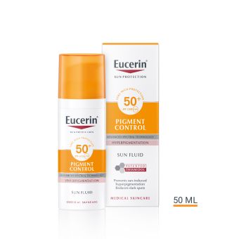 Eucerin Pigment Control päikesekaitse emulsioon näole SPF 50+ 50 ml