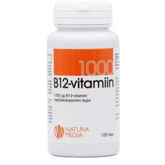 Natura Media B 12 1000mcg N120