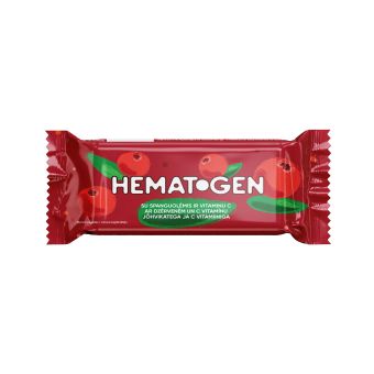 Hematogeen jõhvikas + vitamiin C 50 g