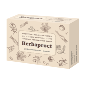 Herbaproct suposiid hemorroididele N10