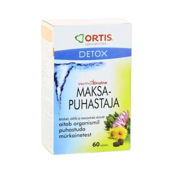 Methoddraine Detox maksapuhastaja tbl N60