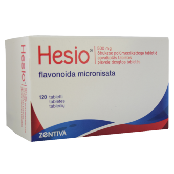 HESIO ÕHUK. POLÜM. KAT. TBL 500MG N120