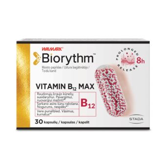 Walmark Biorythm Vitamiin B12 Max kapslid N30