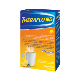 THERAFLU ND SUUKAUD. LAH. PLV 1000MG+60MG+30MG N6