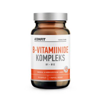 ICONFIT B-vitamiini kompleks (B1 - B12) N90