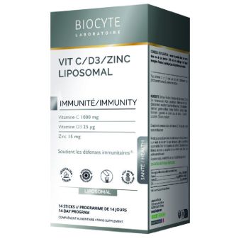 Biocyte Liposoomne Vit C/D3/tsink N14