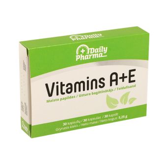 Daily Pharma витамины A+E в капсулах N30