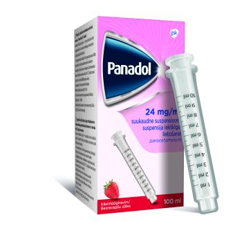 PANADOL SUUKAUDNE SUSP. 120MG/5ML N1, 100 ml 100 мл