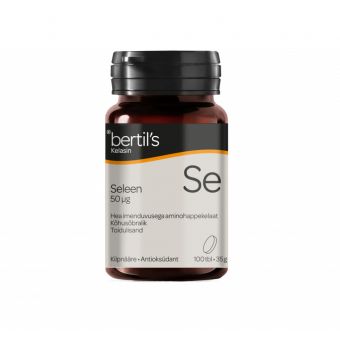 Bertils Kelasin Seleen tbl 50mcg N100