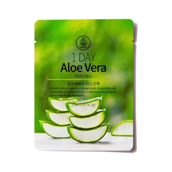 MedB Sheet mask with aloe vera маска для лица с алоэ вера 27 г