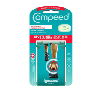 Compeed спортивный пластырь от мозолей для пяток  N5