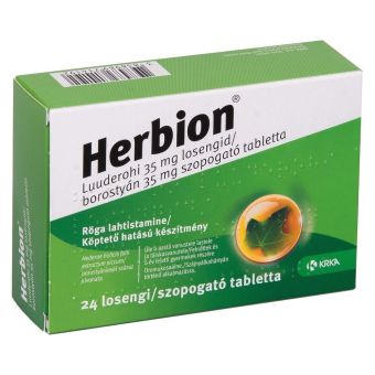 HERBION LUUDEROHU LOSENGID 35MG N24