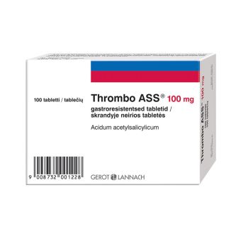 THROMBO ASS GASTRORESIST. TBL 100MG N100