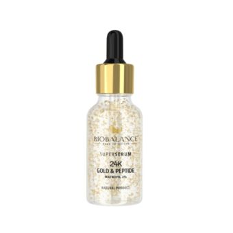 Bio Balance 24K Gold & Peptide Matrixyl 2% pinguldav ja sära andev seerum 30 ml