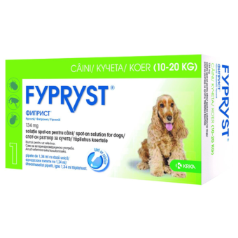 FYPRYST ТОЧЕЧНЫЙ РАСТВОР ОТ ПАРАЗИТОВ (ДЛЯ СОБАК) 134MG/1,34ML 1,34ML N1