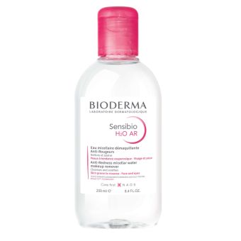 Bioderma Sensibio AR H2O мицеллярная очищающая вода для лица для чувствительной и покрасневшей кожи 250 мл