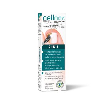 Nailner 2in1 кисточка для ногтей для лечения грибковых заболеваний 5мл