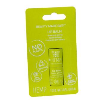 Beauty Made Easy Paper tube huulepalsam HEMP 5.5 g