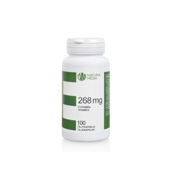 Natura Media Vitamiin E 268mg N100