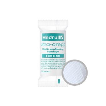 Medrull Ultra Crepp эластичная фиксирующая повязка 4 m x 6 cm N1